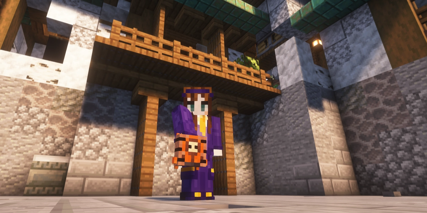 Orange Hood Backpack - Image 2